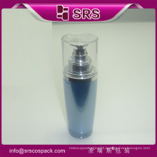 Hot sale SRS 15ml 30ml 50ml 80ml 120ml arcylic pump plastic biodegradable shampoo bottle